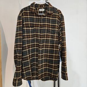 Taylor Stitch The Crater Heavyweight Thick Flannel Shirt 44